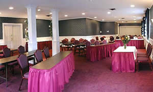 Conference room for classroom or theater style